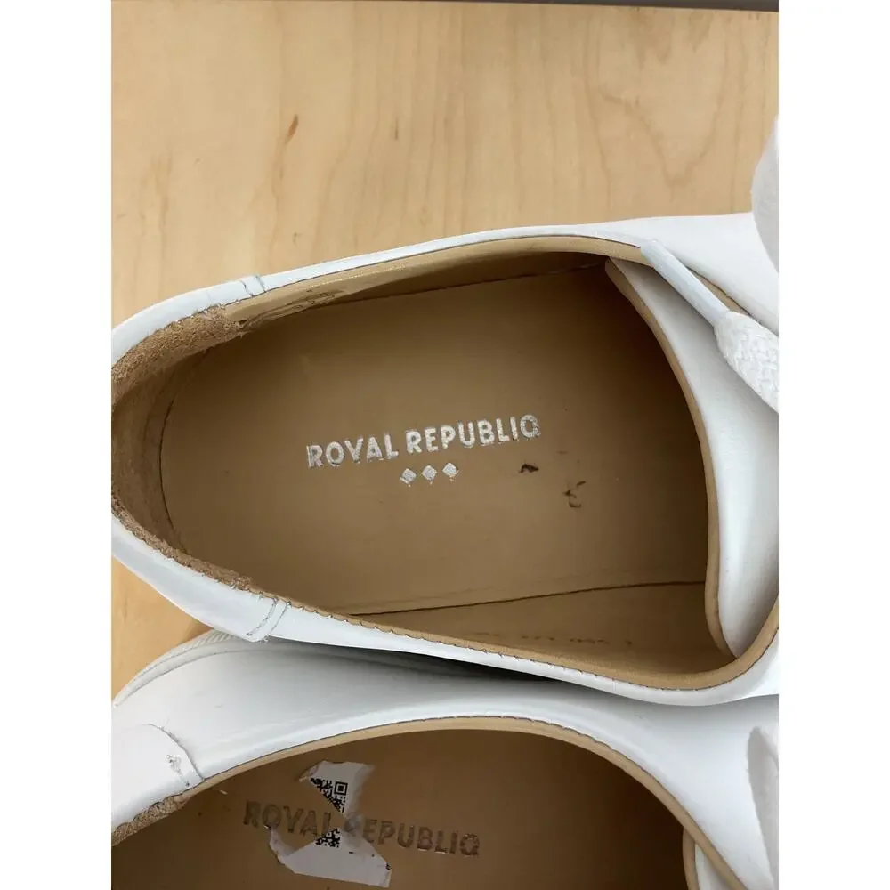Royal Republiq Doric Bound While 100% Leather Sneakers Size 40/US‎ 10